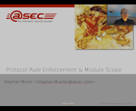 Protocol Rule Enforcement & Module Scope