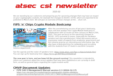 CST Newsletter February 2025