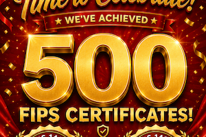 atsec Achieves 500th FIPS Certificate